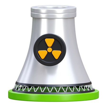 Énergie nucléaire  3D Icon