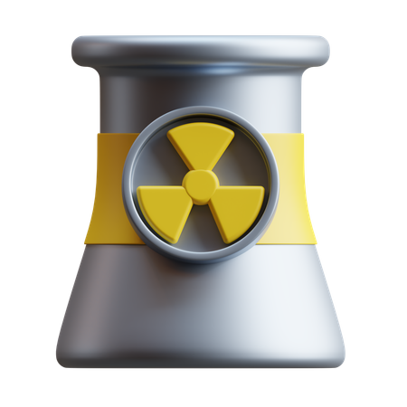 Énergie nucléaire  3D Icon