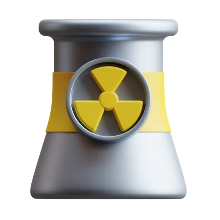 Énergie nucléaire  3D Icon