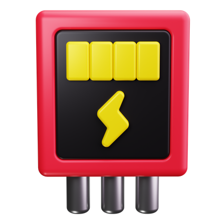 Energiesteckdose  3D Icon