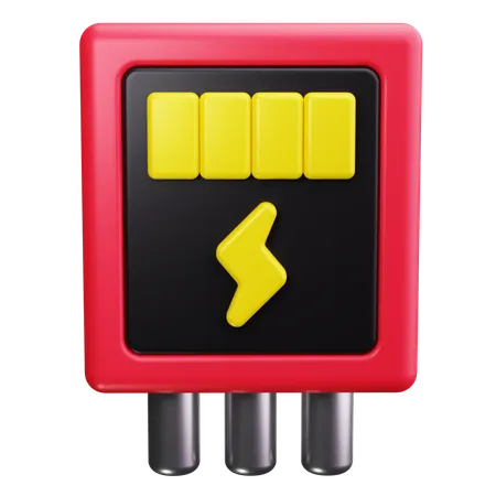 Energiesteckdose  3D Icon