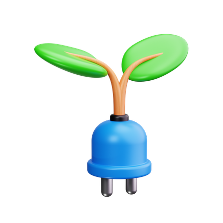 Énergie verte  3D Icon