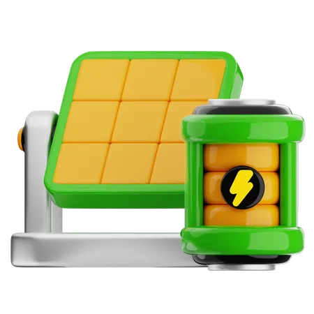 Énergie verte  3D Icon