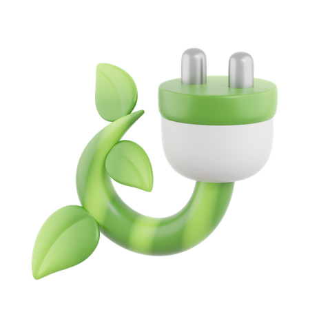 Énergie verte  3D Icon