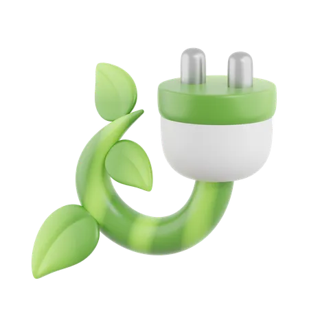 Énergie verte  3D Icon