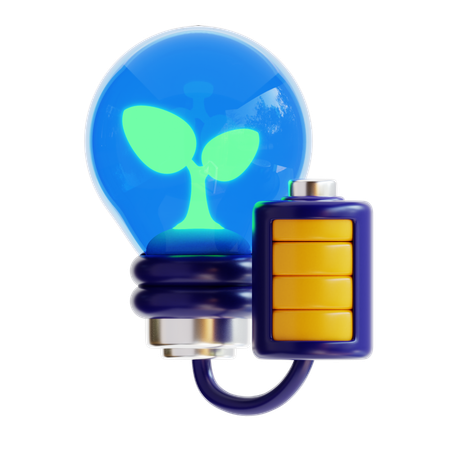 Énergie verte  3D Icon