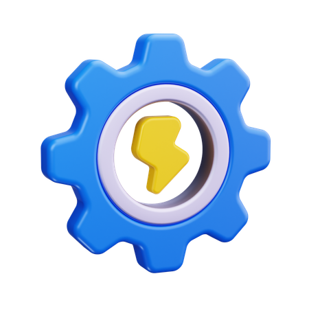 Energiesparer  3D Icon