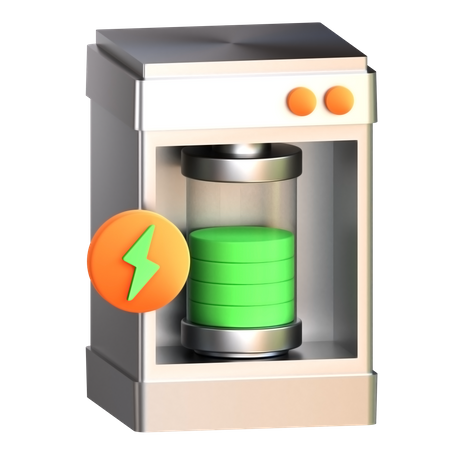 Energiespeicher  3D Icon