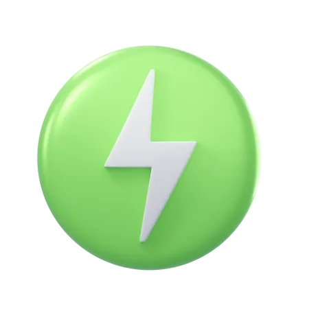 Energy 3 D  3D Icon