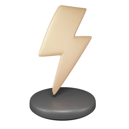 Electric Power Collector 3D Icon