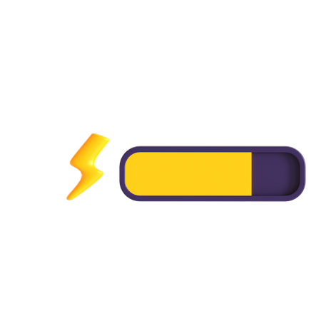 Energy Bar  3D Icon