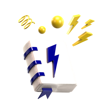 Energy Book  3D Icon