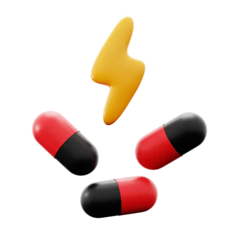 Energy Capsule  3D Icon