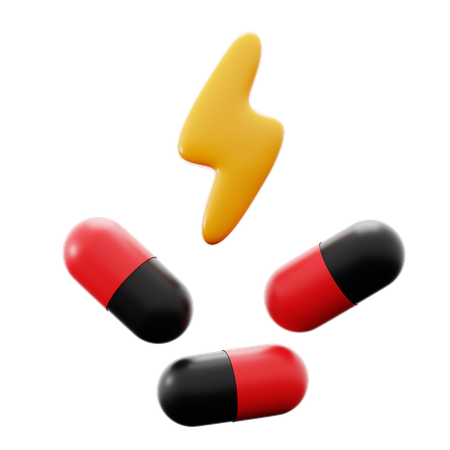 Energy Capsule  3D Icon