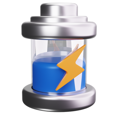 エネルギーセル  3D Icon