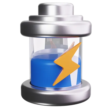 エネルギーセル  3D Icon