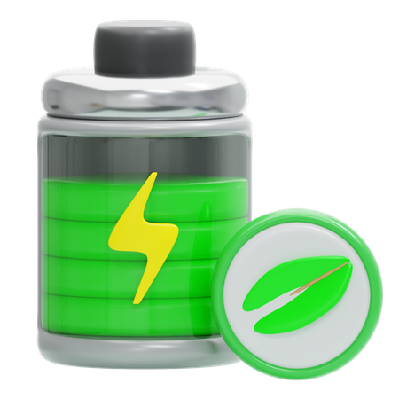 ENERGY CHARGING BATTERY  3D Icon