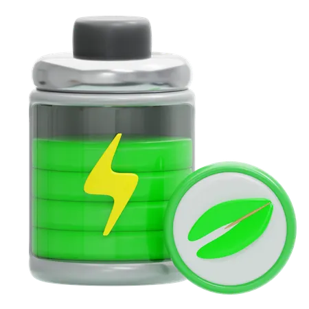 ENERGY CHARGING BATTERY  3D Icon