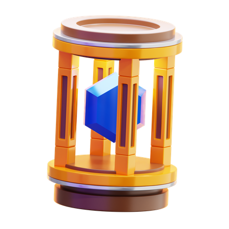Energy Crystal  3D Icon