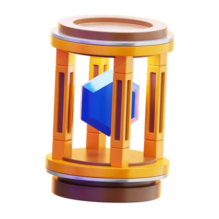 Energy Crystal  3D Icon