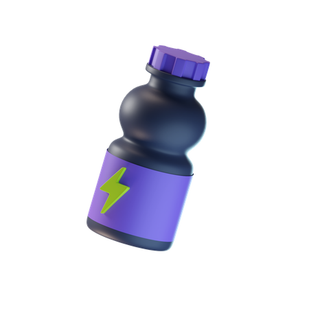 Energy Drink 3D Illustration