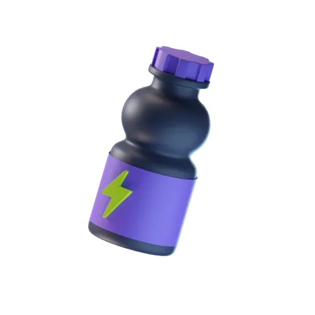 Energy Drink 3D Illustration