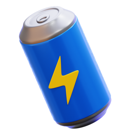Energy Drink Can  3D Icon