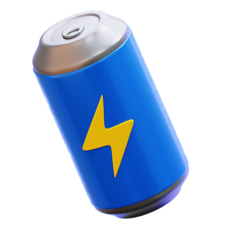Energy Drink Can  3D Icon