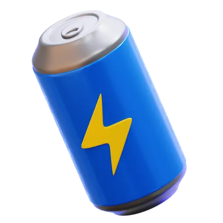 Energy Drink Can  3D Icon