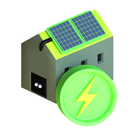 Energy Efficient  3D Icon