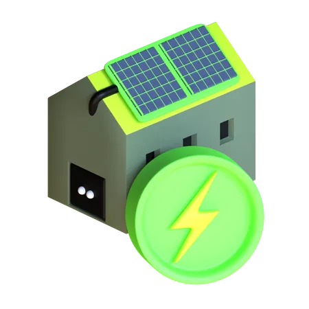 Energy Efficient  3D Icon