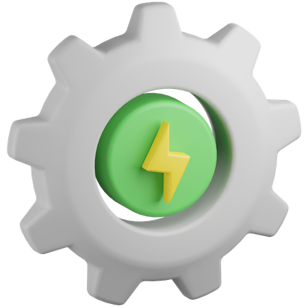 Energy Production  3D Icon