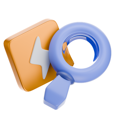 에너지 연구  3D Icon
