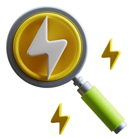 Energy Research  3D Icon