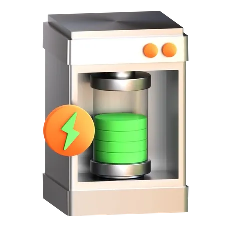 Energy Storage  3D Icon