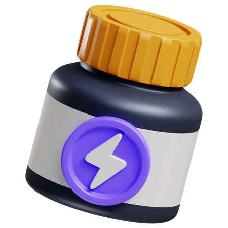 Energy Supplement  3D Icon