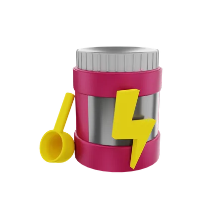 Energy Vitamin  3D Icon