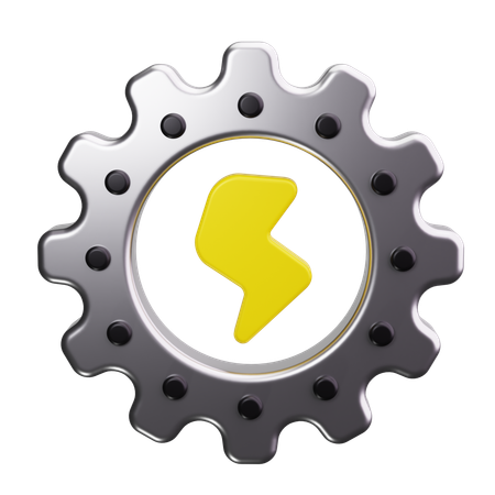 Energy,gear,technology,engineering,power,equipment,cogwheel  3D Icon