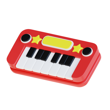 Enfant au piano  3D Icon
