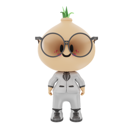 Enfant d'affaires en tenue professionnelle  3D Icon