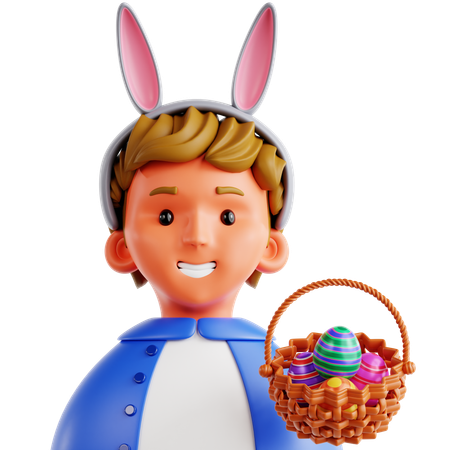 Enfant de Pâques  3D Icon