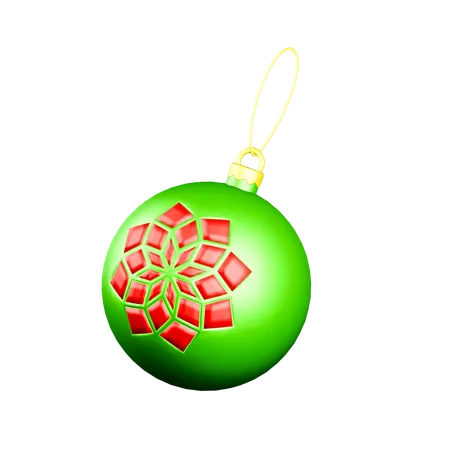 Enfeite de natal 1  3D Icon