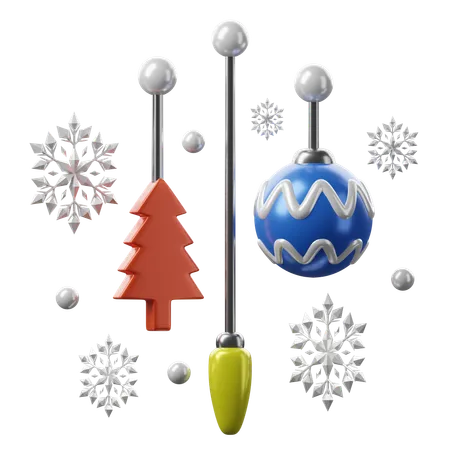 Enfeite de natal  3D Icon