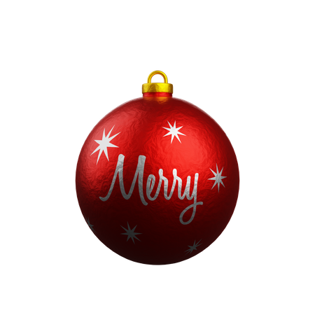 Enfeite de natal  3D Icon