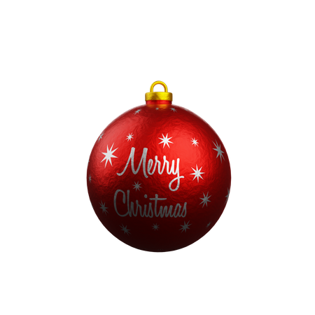 Enfeite de natal  3D Icon