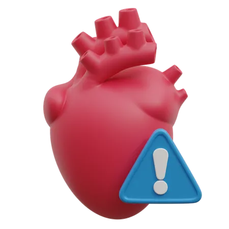 Enfermedad cardíaca pericarditis  3D Icon