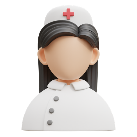 Enfermeira  3D Icon