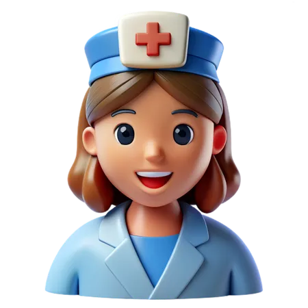Enfermeira registrada  3D Icon