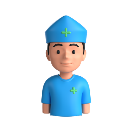 Enfermero  3D Icon