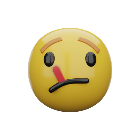 Emoji enfermo  3D Emoji